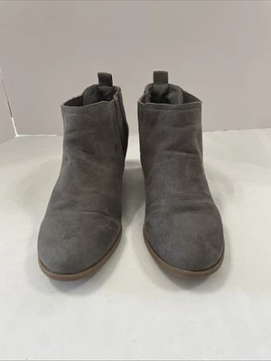 DV8 By Dolce Vita Botas Mujer 8 Botines Ocultos Cuña Pull On Gris Gamuza Foto 1 de 4