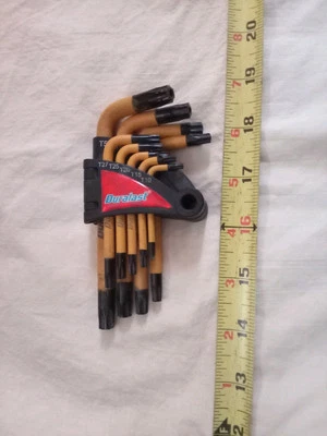 duralast 9 Key Ball End  L-Key Set Metric. - Image 1 of 4