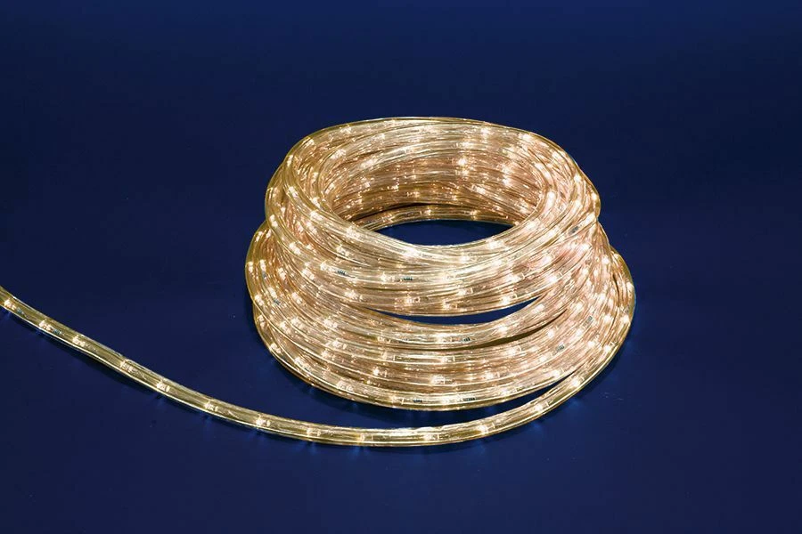 Tubo Brillante 240 Luces LED Navidad Impermeable Exterior Blanco Cálido 10M Bal - Imagen 1 de 1