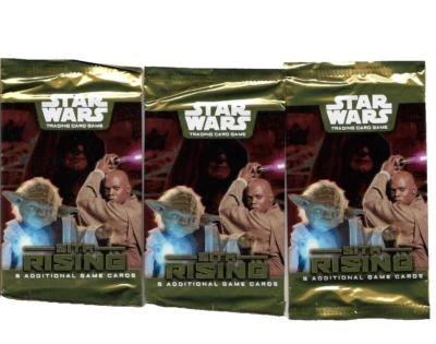 STAR WARS SITH RISING 3 x PACKS 5 CARDS IN EACH PACK TCG SEALED - Image 1 of 2