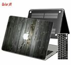 Wood Painted Laptop Rubberized Hard Case Kb Cover For New Macbook Pro Air M1 M2