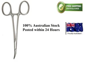 Mosquito Forceps Halsted Curved Orthodontics Lab Tool Dental Surgical Forceps - Picture 1 of 2