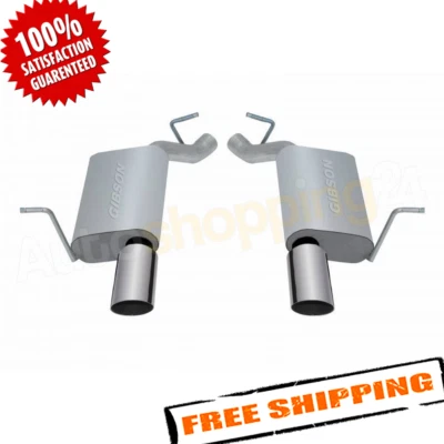 Gibson 616006 Stainless Axle Back Dual Exhaust for 2011-2022 Dodge Durango Foto 1 de 3