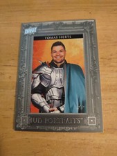 🔥2023-24 Upper Deck Series 1 Tomas Hertl UD Portraits Silver 46/99💥