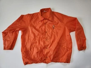University of Florida GATORS Football Orange Vintage Windbreaker Jacket  USA XL - Picture 1 of 5