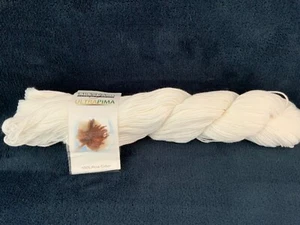 Cascade Yarns Ultra Pima 3728 Winter White Peru New - Picture 1 of 5