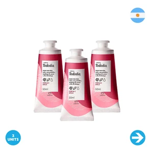 Natura Crema nutritiva para manos cereza y avellana 50ml x 3 unidades - Picture 1 of 1