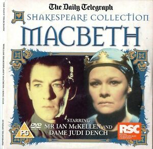 William Shakespeare : MACBETH - Ian McKellen*Judi Dench  :  PROMO DVD