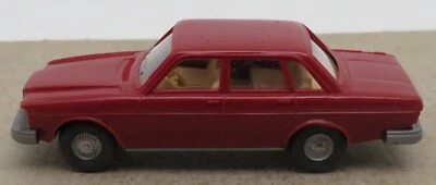 Micro WIKING Ho 1/87 Volvo 264 Rosso Mattoncini No. Box - Immagine 1 di 4