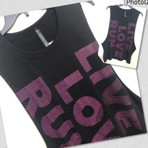 LIVE LOVE DREAM Women XL Muscle Tank Top Sleeveless Large Sleeve holes NWT - Picture 1 of 11