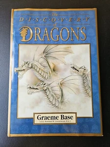 THE DISCOVERY OF DRAGONS. BY GRAEME BASE. 1996 HARRY ABRAMS HARDCOVER BOOK - Picture 1 of 10