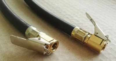 Profi Druckluft Kompressor Schlauch Adapter Auto Reifen Luftventil Mesing AH04