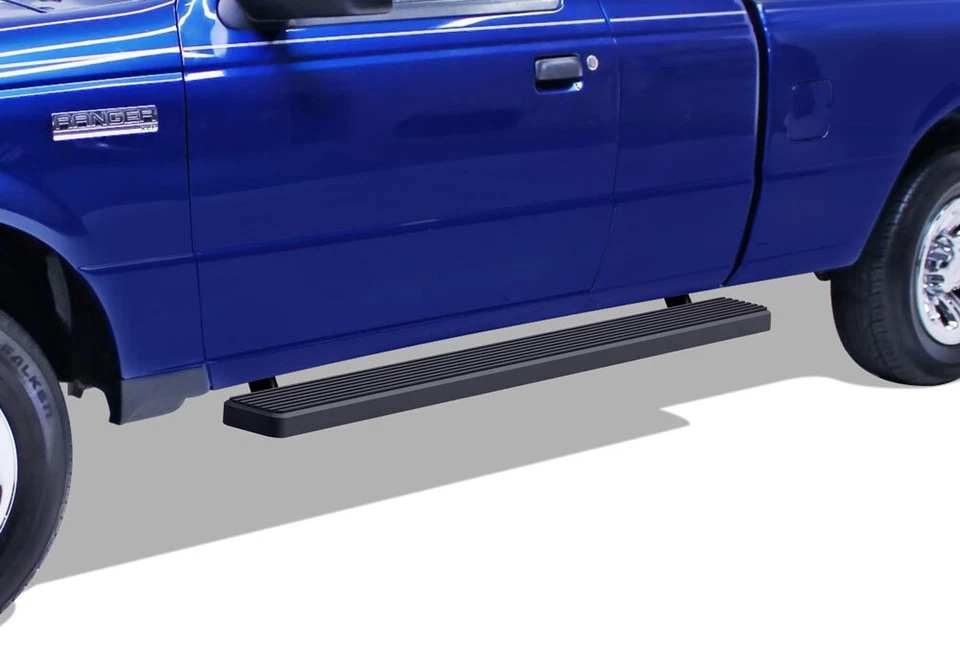iBoard Stainless Steel 6" Side Steps Fit 98-11 Ford Ranger/Mazda B Super Cab 2Dr - Image 1 of 4