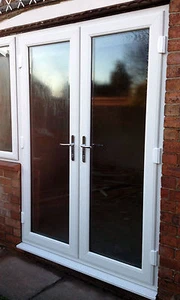 uPVC French Doors / French Door Toplights & Sidelights - Picture 1 of 16