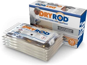 Dryrod Barritas Secadoras x50 - Tratamiento Antihumedad para Paredes Húmedas - Imagen 1 de 5