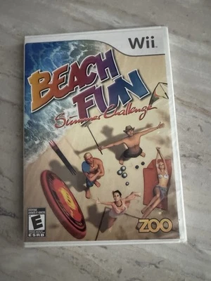 Beach Fun: Summer Challenge (Nintendo Wii, 2010) Nuevo Sellado de Fábrica con Etiquetas Foto 1 de 4