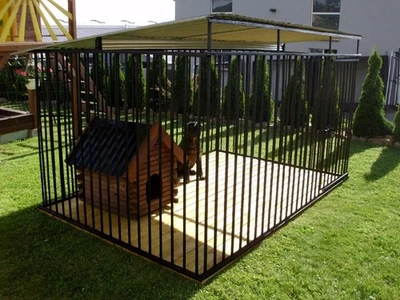 Verstärkter Hundezwinger mit Holzboden 3 x 2 x 1,71 m * ZW017 * Zwinger * NEU! - Bild 1 von 4