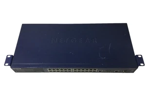 Netgear FS726TP ProSafe 24-portowy inteligentny przełącznik 10/100 12xPoE 2 porty gigabitowe - Zdjęcie 1 z 10
