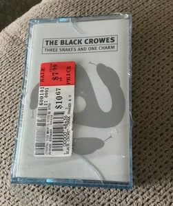 The Black Crowes - Three Snakes And One Charm Cassette Tape 1994 Unopened - Picture 1 of 2