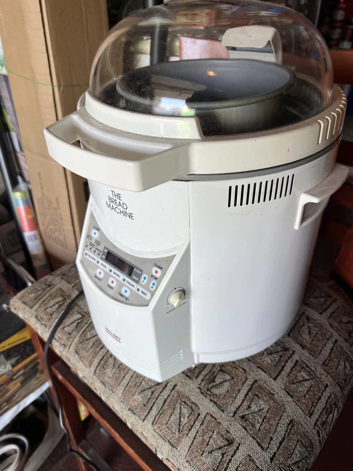 WELBILT Bread Maker The Bread Machine ABM-100-3 tapa cúpula blanca tamaño pan 2 lb Foto 1 de 4