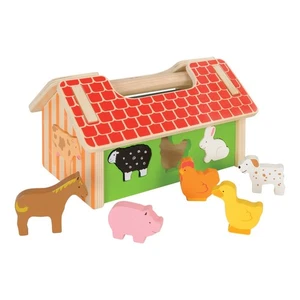 Bigjigs Toys Farmhouse Sorter - Picture 1 of 3