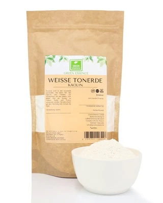 Kaolin Tonerde 250g - Tonerde weiß Pulver - Tonpulver hell - Weiße Heilerde Mask - Bild 1 von 4