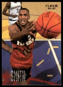 Scheda basket Fleer #5 Steve Smith Atlanta Hawks 1996-97 - Foto 1 di 2