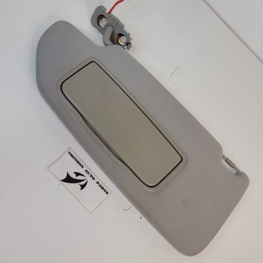 Volvo XC90 2003-2006 parasol lado del conductor izquierdo con espejo retrovisor gris OEM Foto 1 de 3
