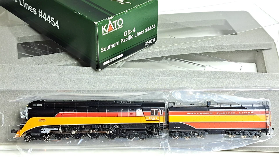 N-Scale KATO 126-0310 GS-4 Southern Pacific Daylight #4454 DCC Ready - NEW - Image 1 of 1