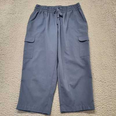 Pantalones capri para mujer St. John's Bay talla mediana azul pizarra caminar senderismo  Foto 1 de 4