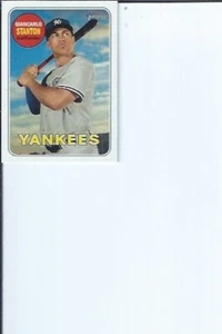 Giancarlo Stanton 2018 Topps Heritage Mini Variation #ed / 100 - Picture 1 of 1