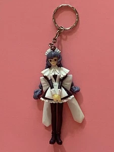 Hanaukyo Maid Team Mariel Vinyl Schlüsselanhänger Anfang 2000er Anime 💜🧹 - Bild 1 von 5