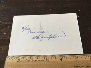 HARMON Killebrew Signed Postcard Minnesota Twins Debut 1954 - Picture 1 of 2