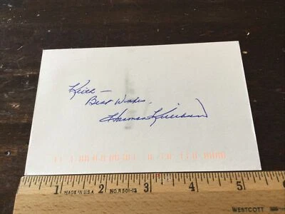 Postal firmada por Harmon Killebrew debut de los gemelos de Minnesota 1954 Foto 1 de 2