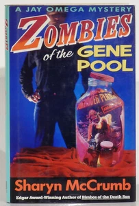 Zombies of the Gene Pool Sharyn McCrumb signed 1992 first edition Jay Omega - Picture 1 of 2