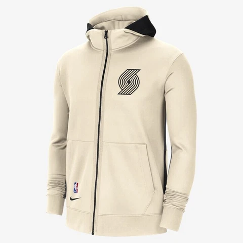 Nike Portland Trail Blazers Therma Flex Hoodie Jacket City Ed Showtime Men's XXL Cover