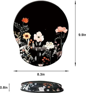 Mouse Pad with Wrist Support, Ergonomic Mouse Pad with Memory Foam Wrist Rest - Picture 1 of 7