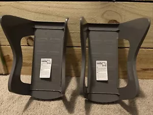 New 2 Pack - Shoe Organizer Gray Double Stack Closet Space Saver Ikea Murvel - Picture 1 of 5