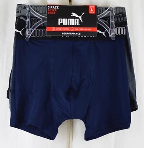 PUMA 3 Pack Boys' Performance Boxer Brief Size Large - Picture 1 of 3