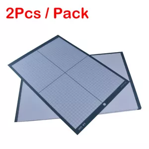 2pcs / Pack A3 Cutting Mat Self Healing With Craft Sticky Vinyl Cutter Plotter - Picture 1 of 10