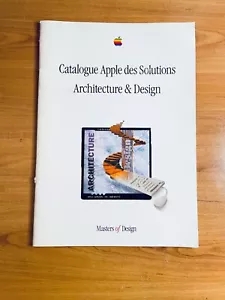 KATALOG APPLE DES SOLUTIONS ARCHITECTURE & DESIGN (1996) - Bild 1 von 4