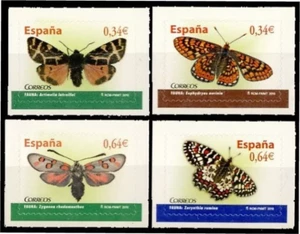 ESPAÑA (2010) SPAIN NUEVO MNH SPANIEN ESPAGNE -EDIFIL 4533-4536 MARIPOSAS - Imagen 1 de 1