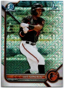 2022 Bowman Chrome Prospects #BCP-125 Luis Gonzalez - Mojo FREE SHIPPING! - Picture 1 of 2