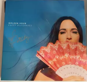 KACEY MUSGRAVES SIGNED "GOLDEN HOUR" VINYL AUTOGRAPH AUTO BECKETT BAS COA - Picture 1 of 4