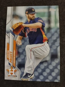2020 Topps Update Austin Pruitt U-203  Houston Astros Baseball Card - Picture 1 of 2