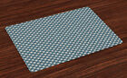 Place Mats Set of 4 Daily Use Dining Room Kitchen Table Ambesonne