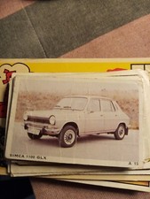 Kvc58 DANDY GUM - MOTOR CARS ( COLOURED ) A15 Creased 