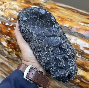 Volcanic Obsidian TOOL ARTEFACT Quadrangle Preform Adze Neolithic & Prehistori - Picture 1 of 19