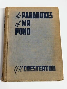 The Paradoxes of Mr Pond HC 1937 1stEd G. K. Chesterton Dodd - Imagen 1 de 15