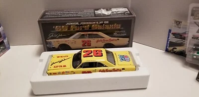 Junior Johnson "AUTOGRAPHED" #26 1965 Ford Galaxie 1/24 By University of Racing  - Image 1 of 4